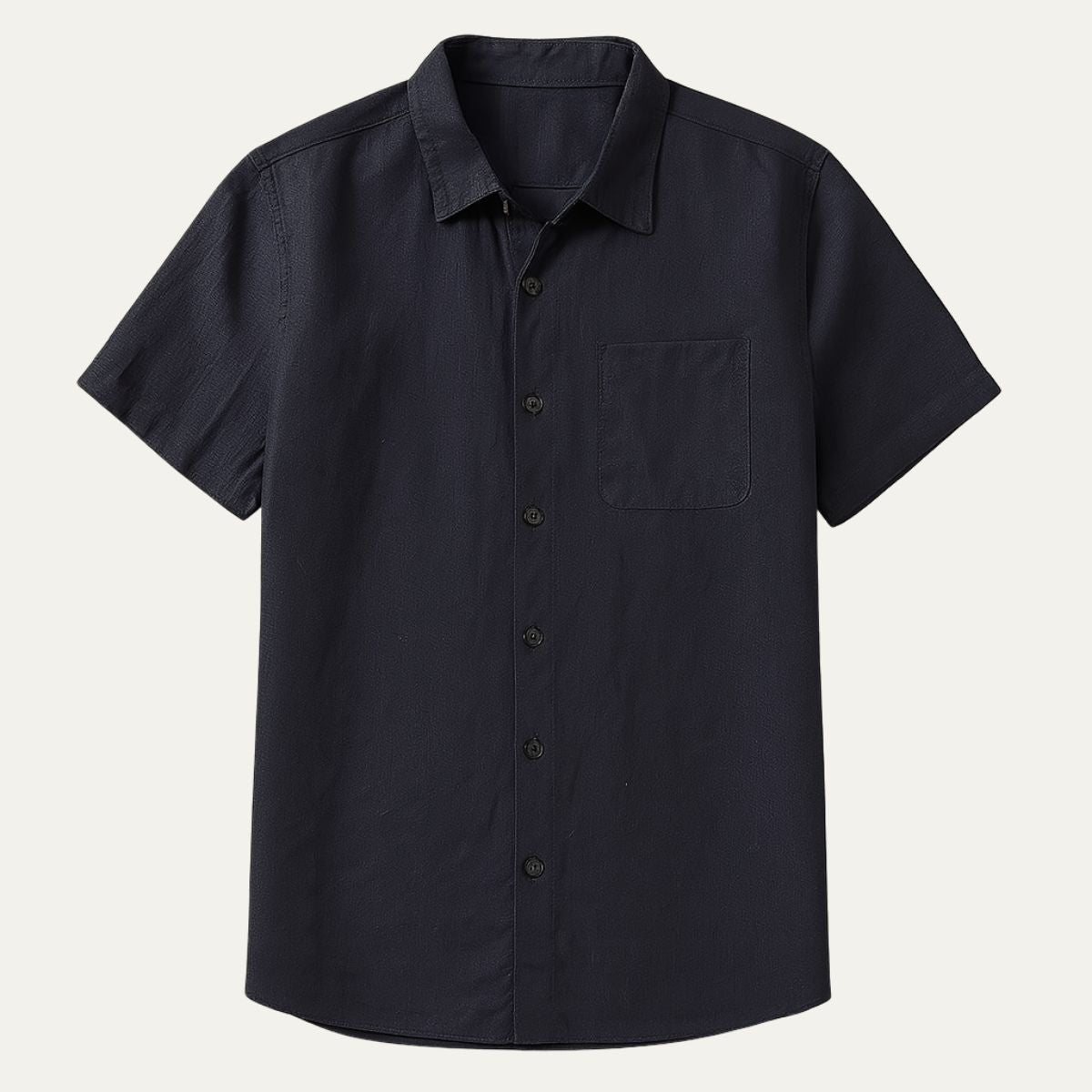Men's Linen Dress Shirt - Fashinoza