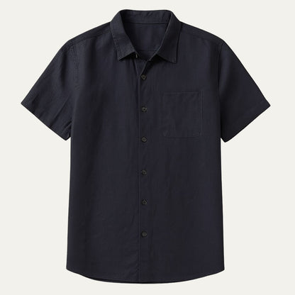 Men's Linen Dress Shirt - Fashinoza