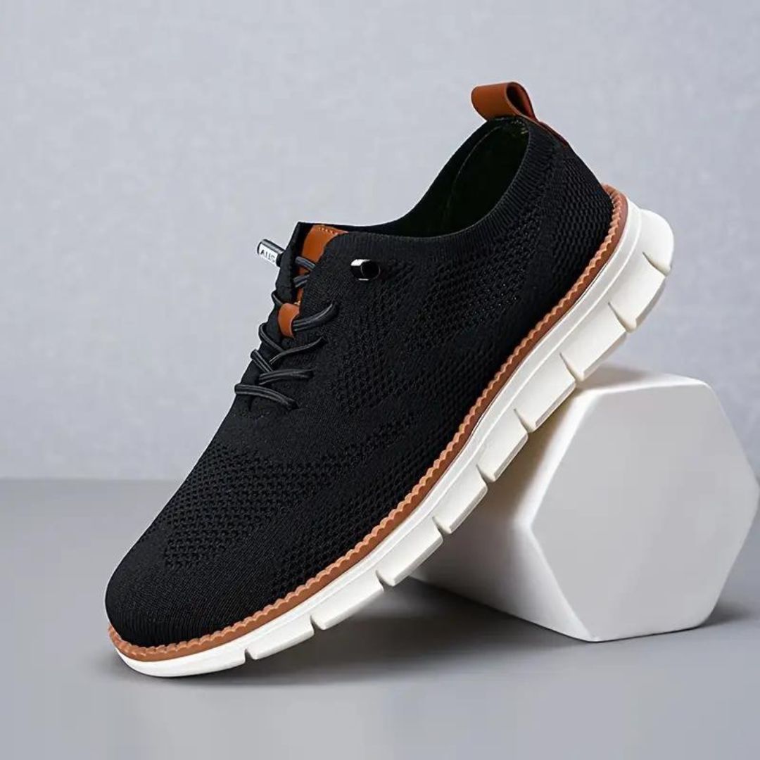 Casual Knit Sneakers - 
Fashinoza