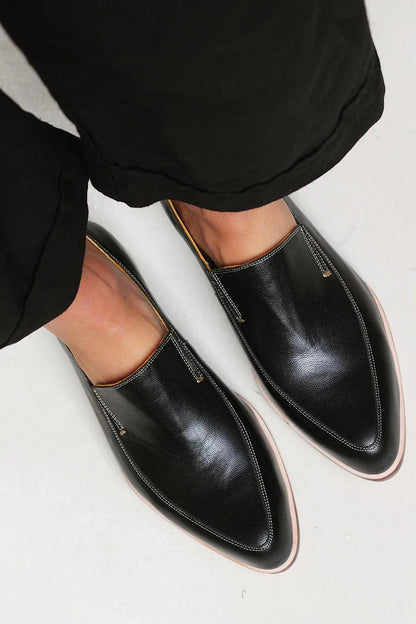 Women's Pointed Closed-Toe Loafers