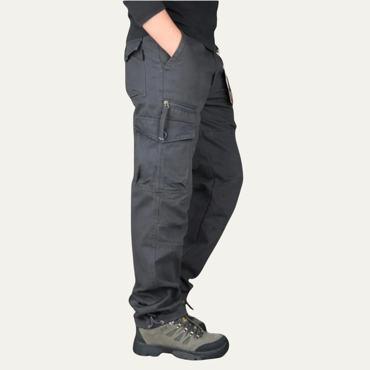 Men's Tactical Cargo Pants Multi Pockets Outdoor Military Style