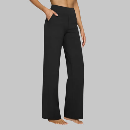 Anna | Women’s High-Waist Straight-Leg Spring Pants