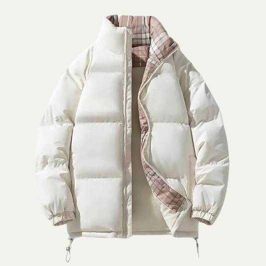 Piacenza Men's Puffer Jacket Winter Collar Stand Up - Fashinoza