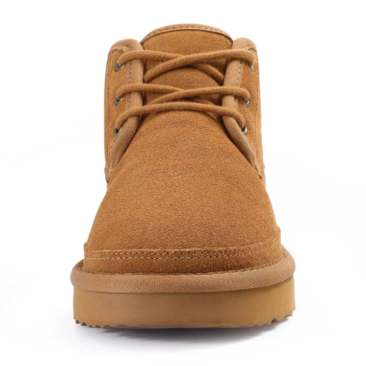 Men's Suede Insulated Snow Boots Fur Lined Non Slip
