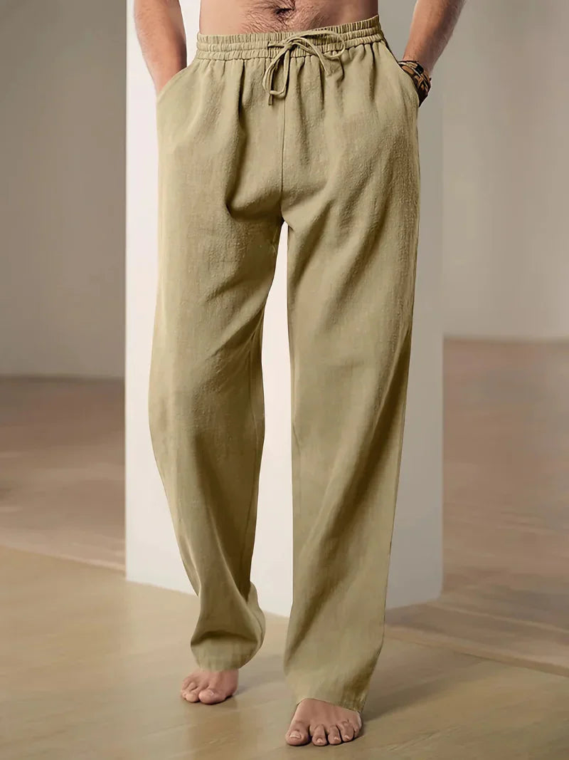 Men's Drawstring Pants Relaxed Fit