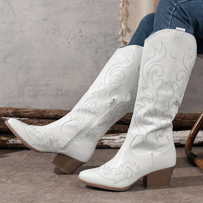 Women's Knee High Wedge Boots