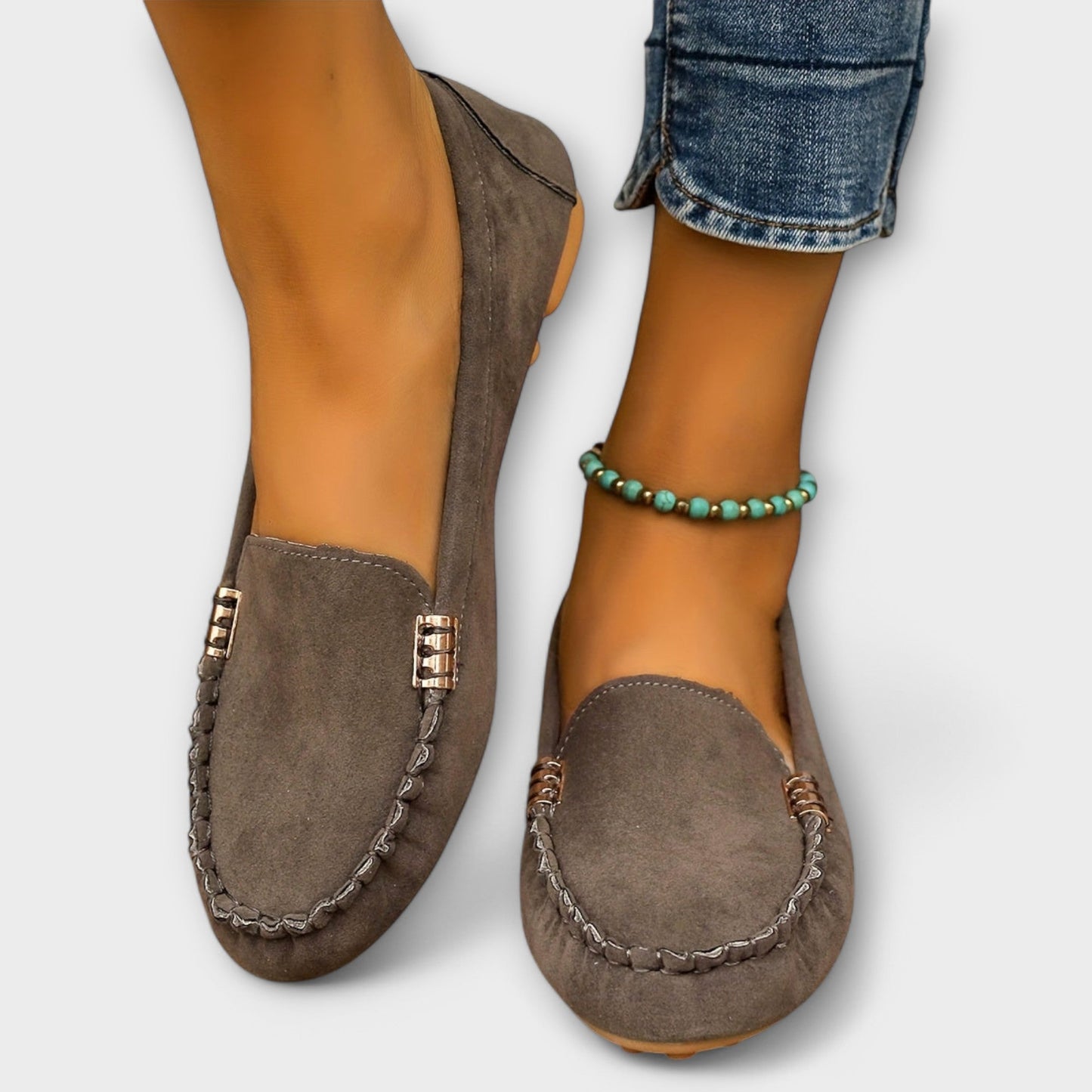 Women's Moccasin Slip On Shoes