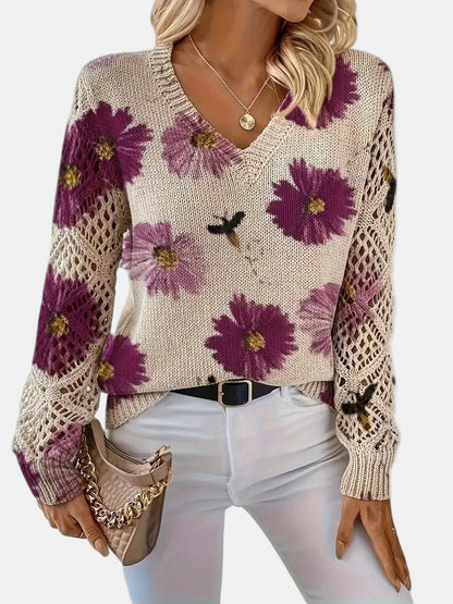 Women's Decorative Knit Sweater