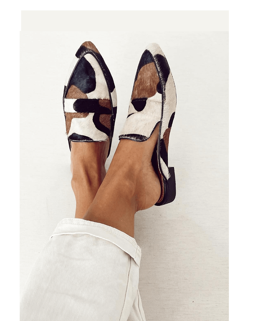Women's Pattern Loafers - Fashinoza