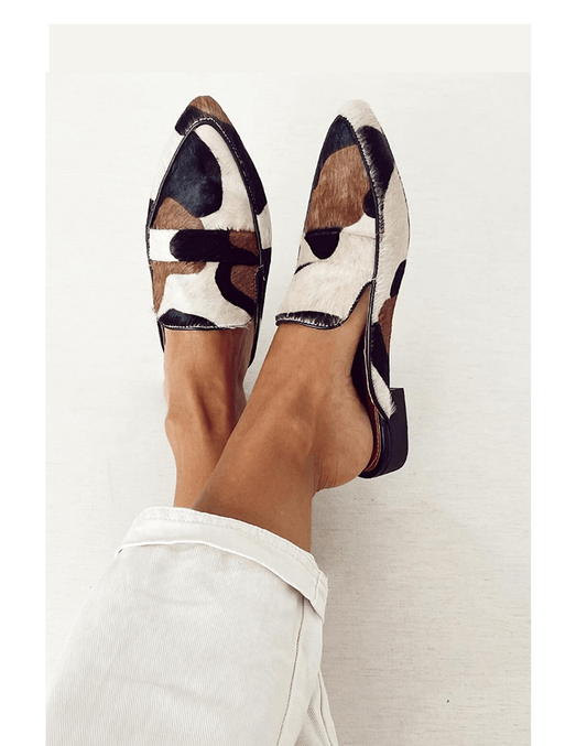 Women's Pattern Loafers - Fashinoza