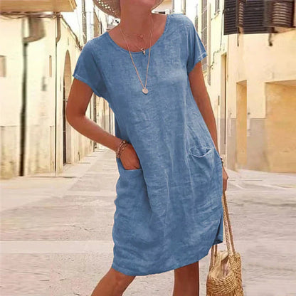 Women's Tummy Control Flowy Maxi Dress