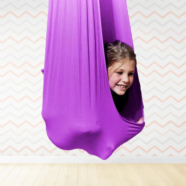 Kids Indoor Sensory Swing Pod Therapeutic Hanging