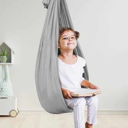 Kids Indoor Sensory Swing Pod Therapeutic Hanging