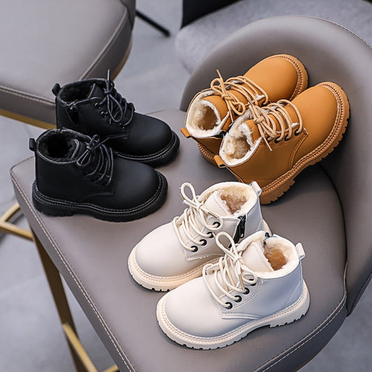 Kids Insulated Winter Boots - 
Fashinoza