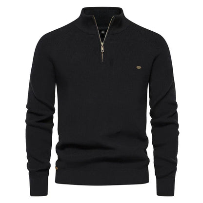 Men’s Half-Zip Knit Sweater