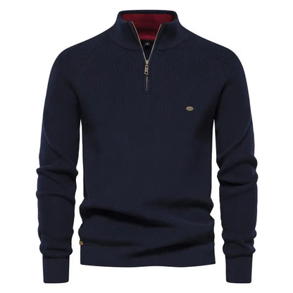 Men’s Half-Zip Knit Sweater