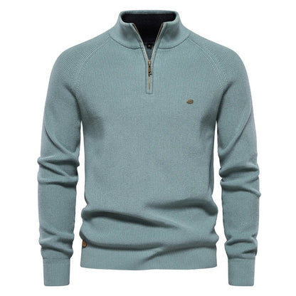 Men’s Half-Zip Knit Sweater