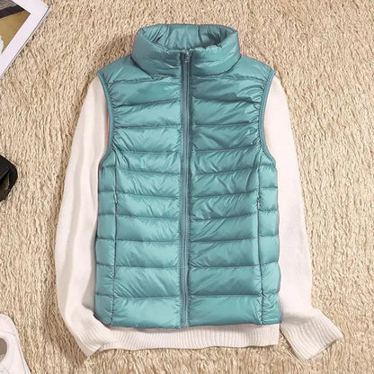 Women's Lightweight Down Vest Warm