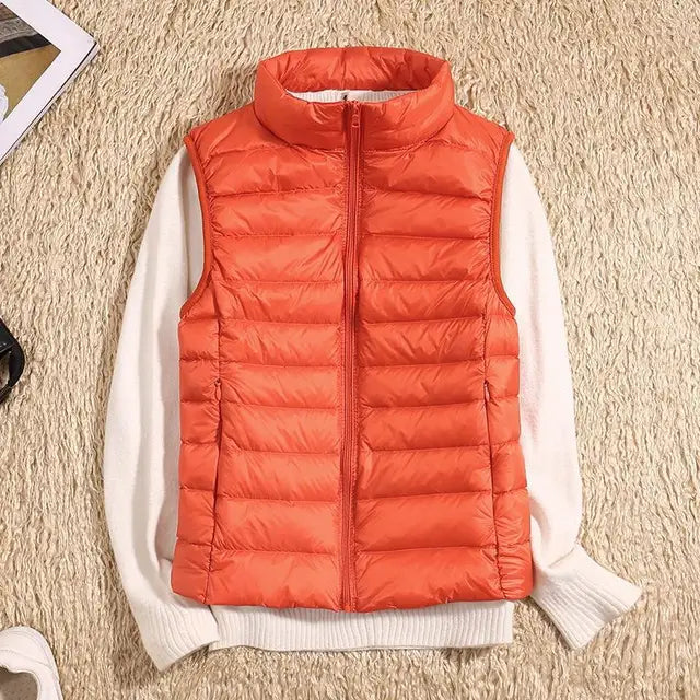Women's Lightweight Down Vest Warm