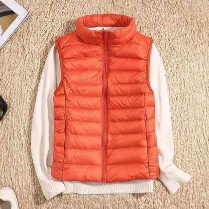 Women's Lightweight Down Vest Warm