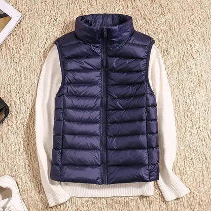 Women's Lightweight Down Vest Warm