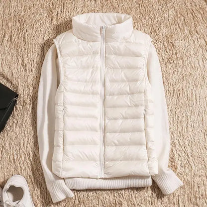 Women's Lightweight Down Vest Warm