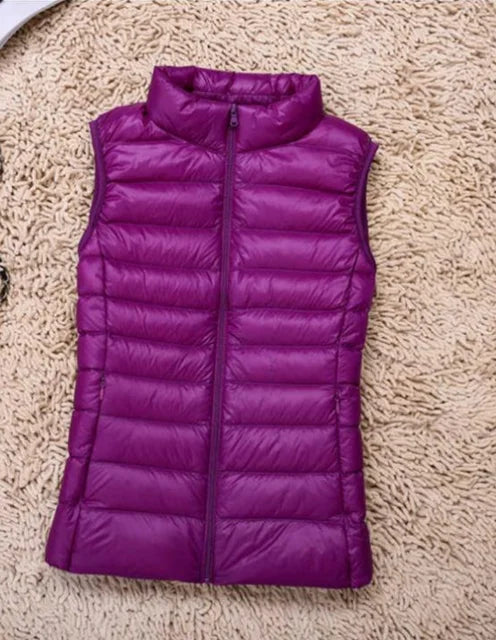 Women's Lightweight Down Vest Warm