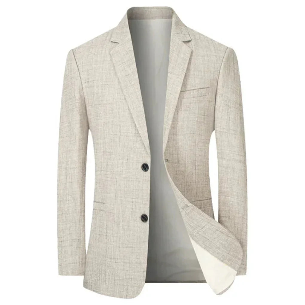 Men's Wool Blazer Navy Blue
