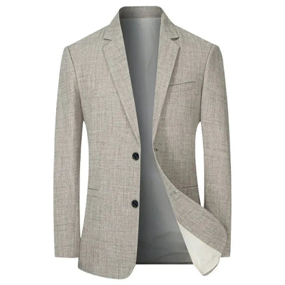 Men's Wool Blazer Navy Blue