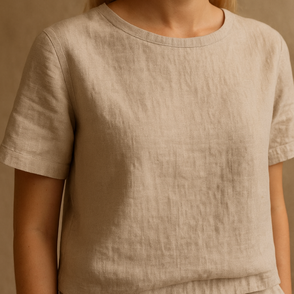 Women's Two Piece Set Simple Matched Outfit