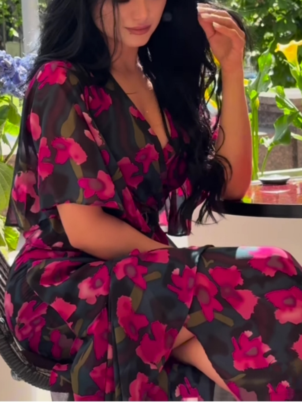 Women's Retro Wrap Dress