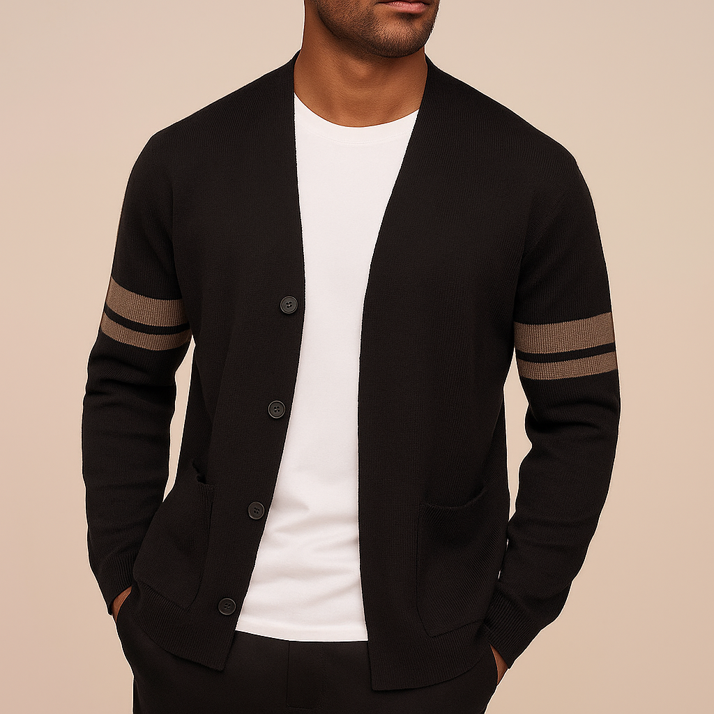 Relaxed Button Front Cardigan