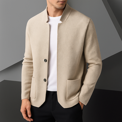 Men's Button Front Cardigan Sweater - Fashinoza
