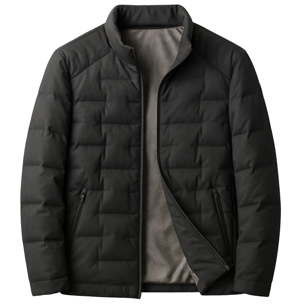 Duck Down Insulated Jacket - 
Fashinoza