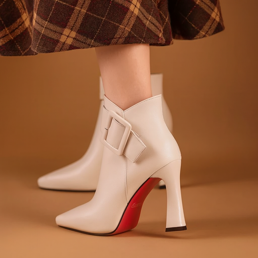 Clarke Women's Leather Ankle Boots - 
Fashinoza
