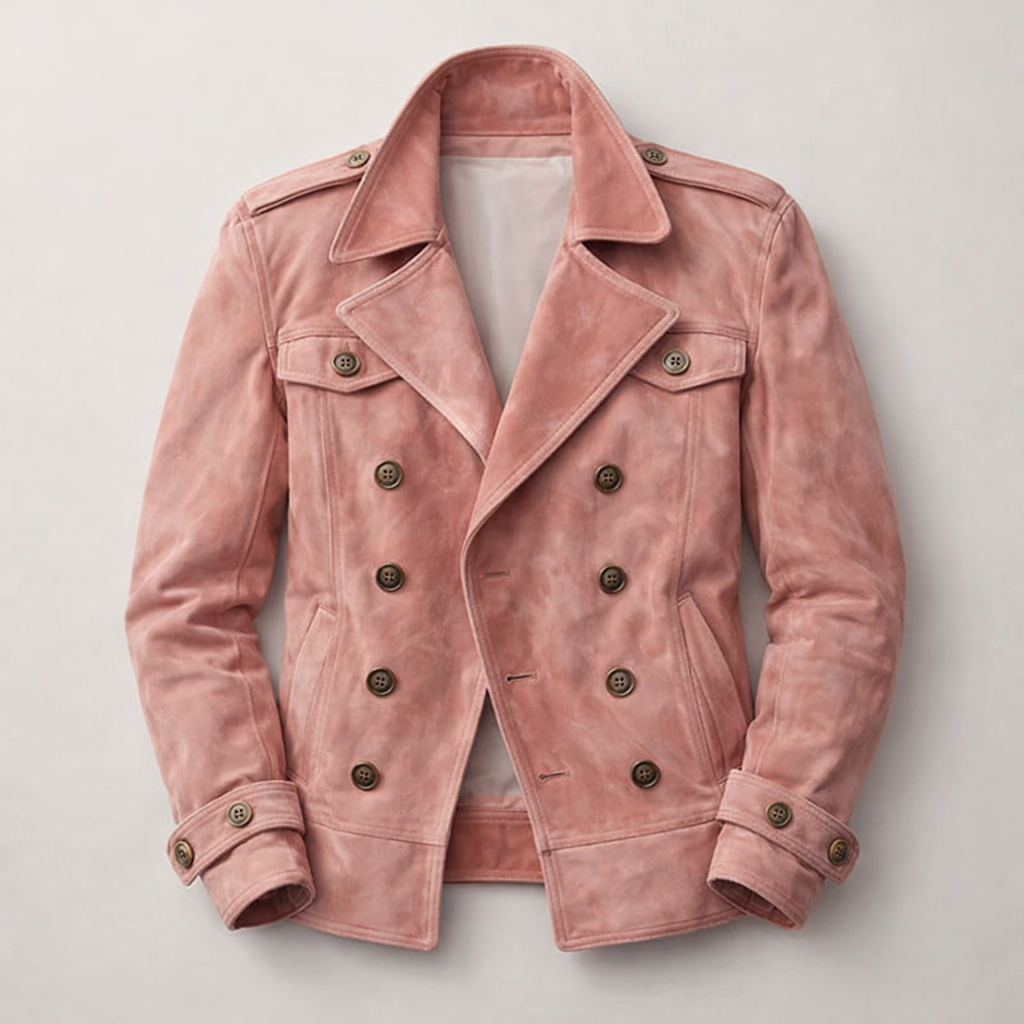Douglas Men's Suede Overcoat