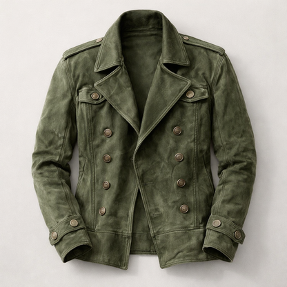 Douglas Men's Suede Overcoat