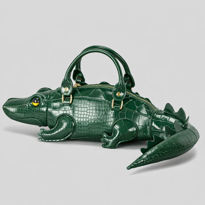 Rexa Crocodile Leather Bag