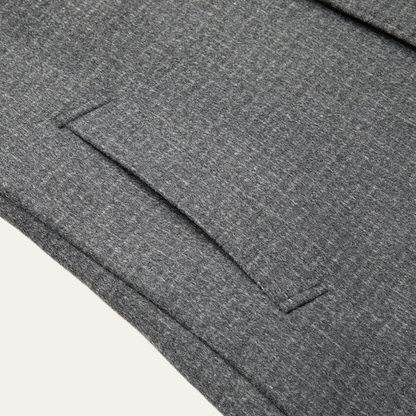 La Villa Men's Wool Overcoat Double Faced Classic
