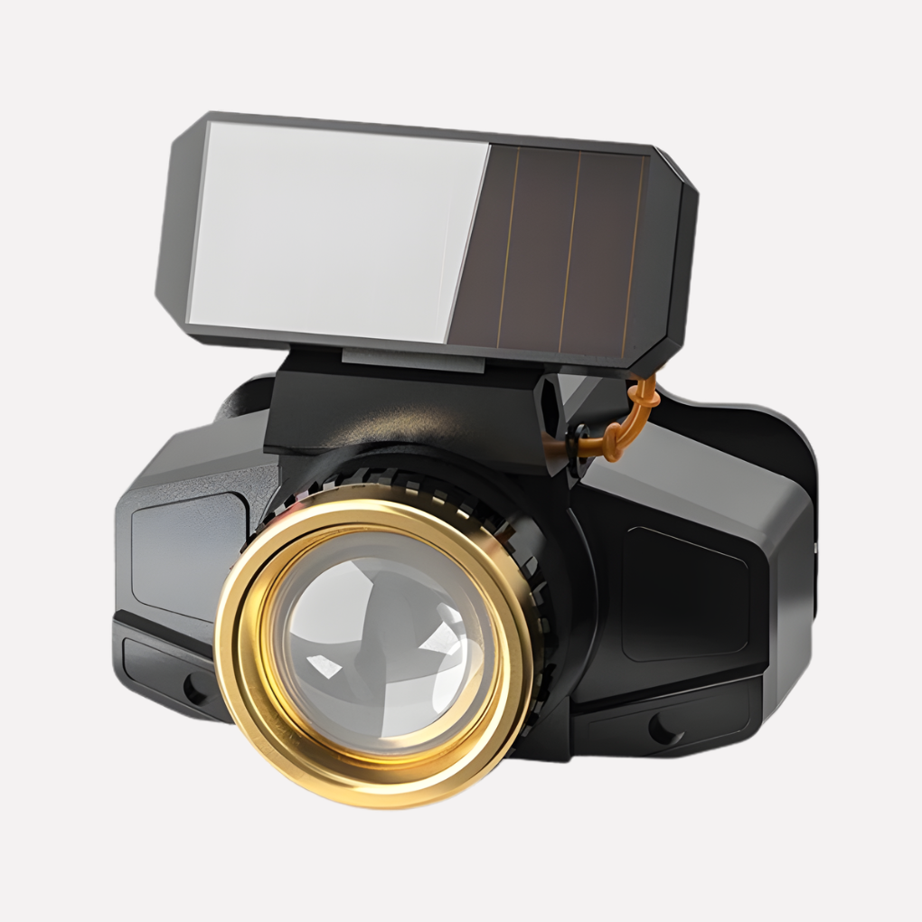 Solar Powered Headlamp - Fashinoza