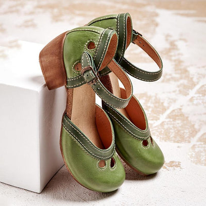 Women's Orthopedic Flat Sandals Low Heel