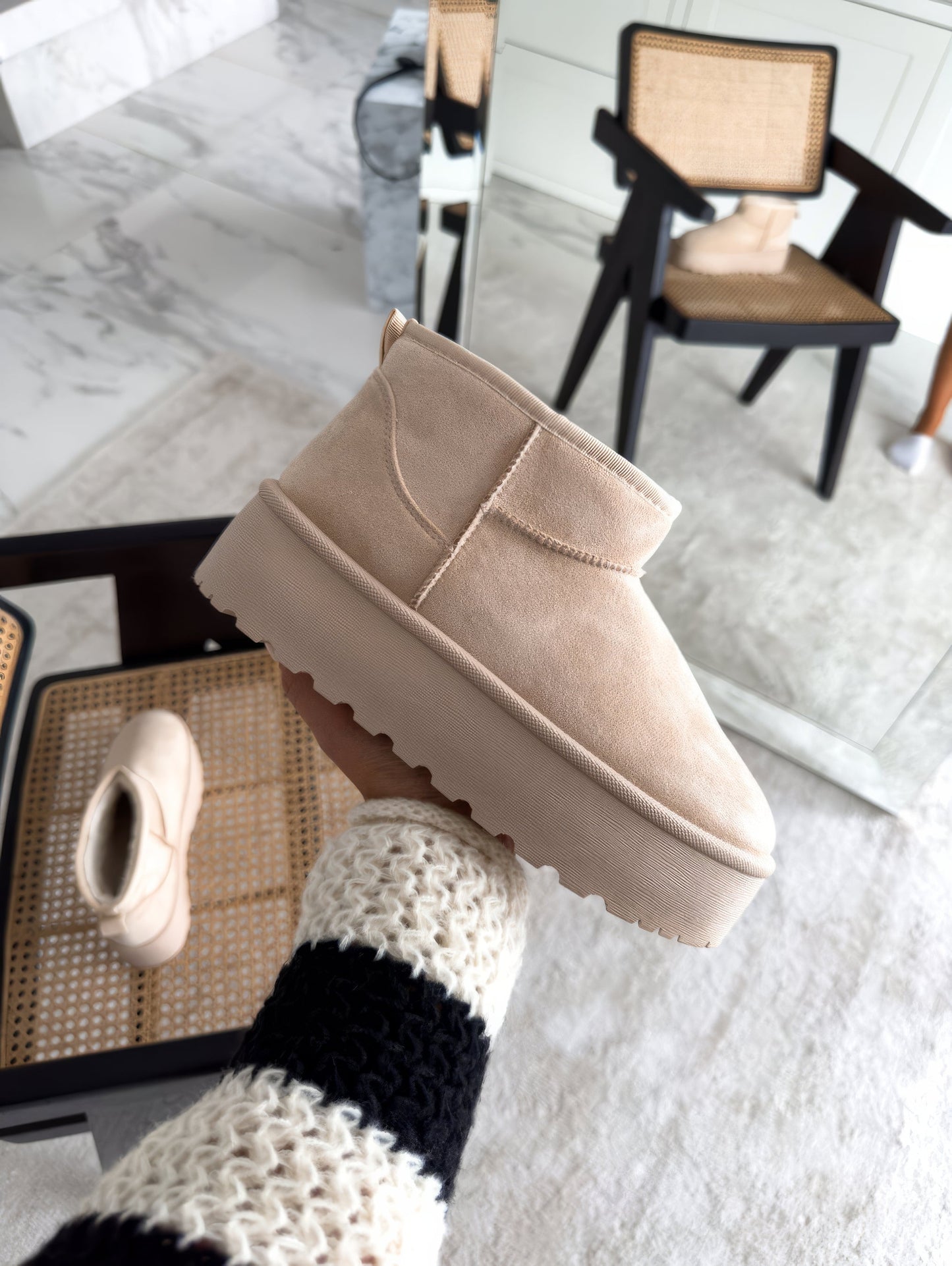 Women's Low Ankle Platform Boots