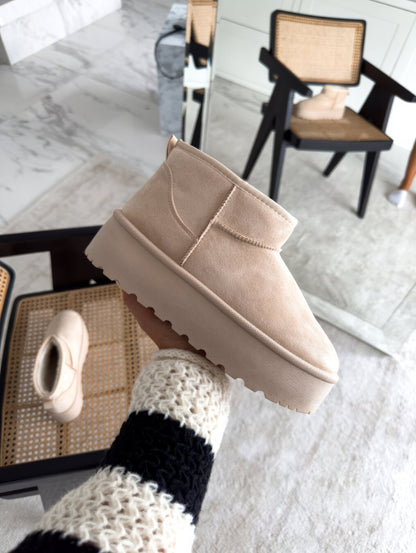 Women's Low Ankle Platform Boots