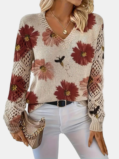 Women's Decorative Knit Sweater