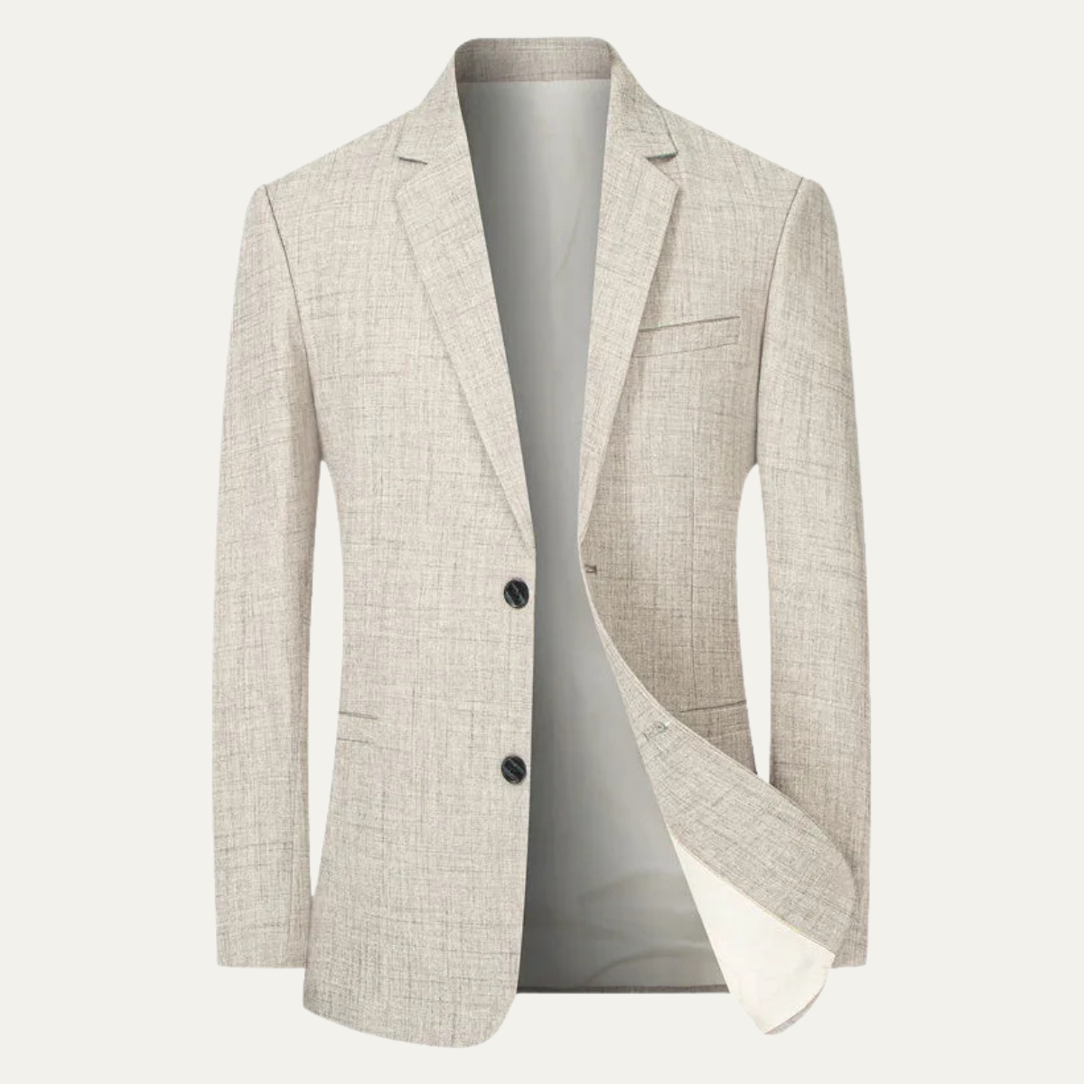 Men's Single Breasted Blazer Lightweight Business Casual - Fashinoza