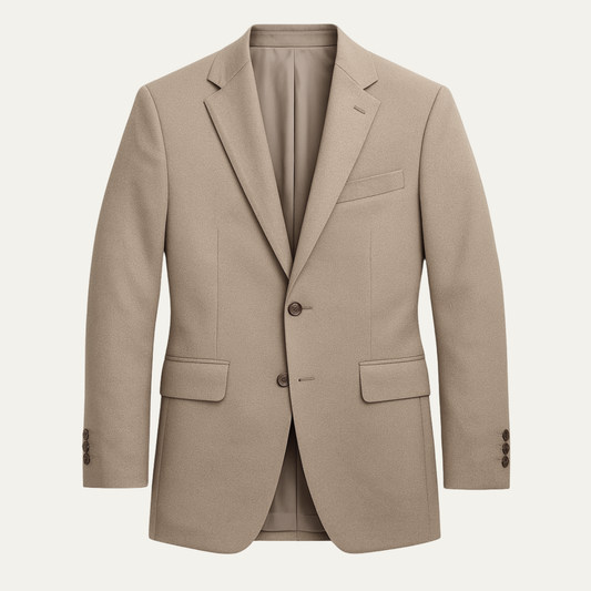 Men's Slim Fit Suit 2 Piece Formal Jacket Trousers - Fashinoza