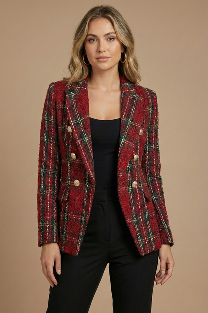 Faith | Women’s Spring Double Breasted Blazer Jacket