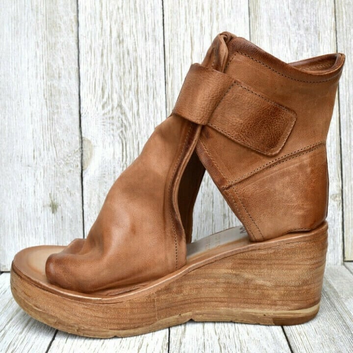 Women's Ankle Strap Sandals Buckle Closure