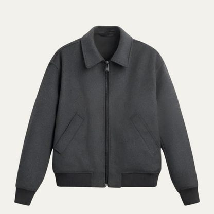Men's Wool Polo Jacket