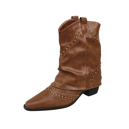 Women's Studded Western Boots